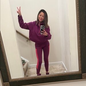 Nike Purple and Pink Women's Pants